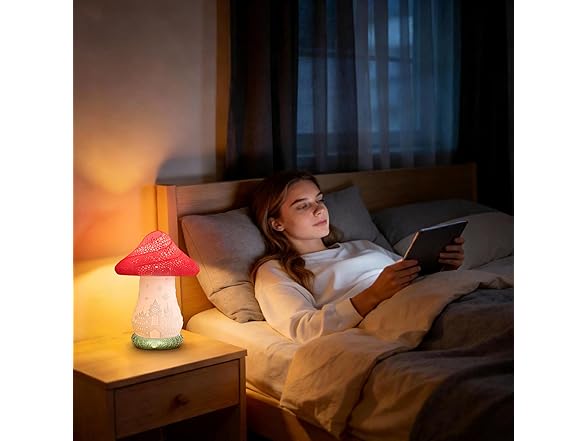 WISUCL Cordless Mushroom Lamp