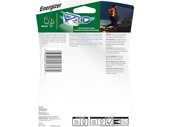 Energizer Mini Sporting LED Rechargeable Headlamp