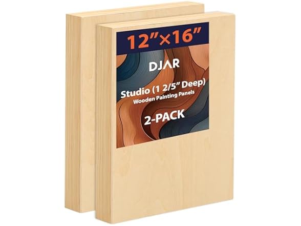 DJAR Wood Canvas Panels