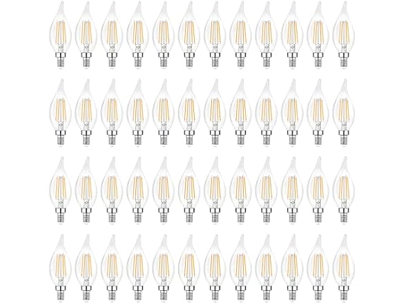 TOBUSA B0GV7F8RYH Dimmable E12 Candelabra LED Bulbs