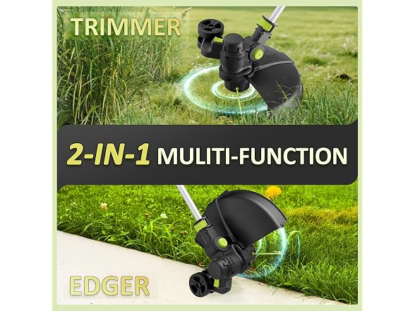 LPSUK 12-in Cordless String Trimmer