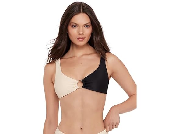 Steve Madden Women Ring Front Swim Bralette Top - Gallery 10