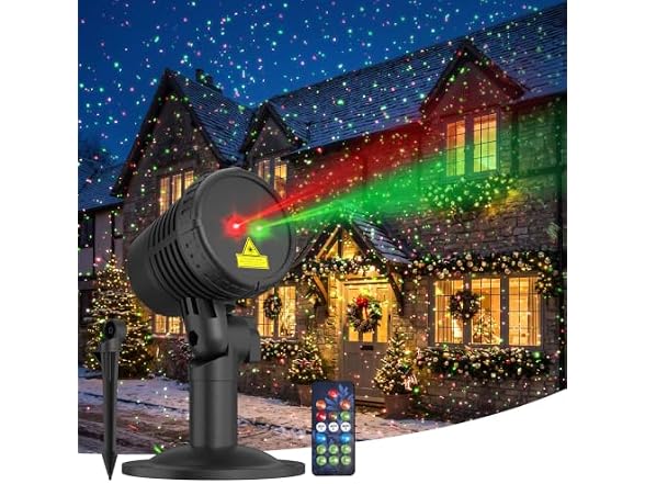 EIUQH Christmas Projector Lights Outdoor