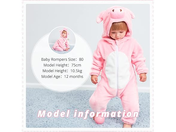 Michley (2-3T) Newborn Baby Winter Jumpsuit
