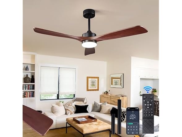 Kainozoic 52 Inch Ceiling Fan with Light