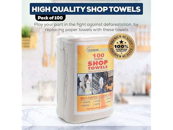SIMPLI-MAGIC Premium Shop Towels