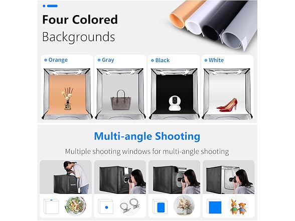 NEEWER Photo Studio Light Box