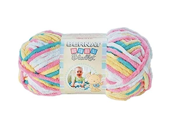 Bernat Baby Blanket Yarn, Pitter Patter