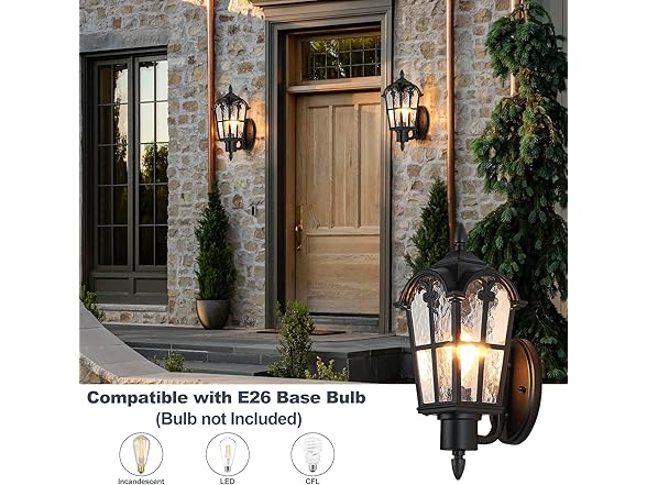 Sucolite 16” Sconce w/ Water Ripple Glass