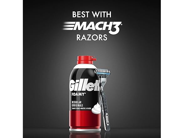 Gillette Comfort Glide Shave Foam 11oz