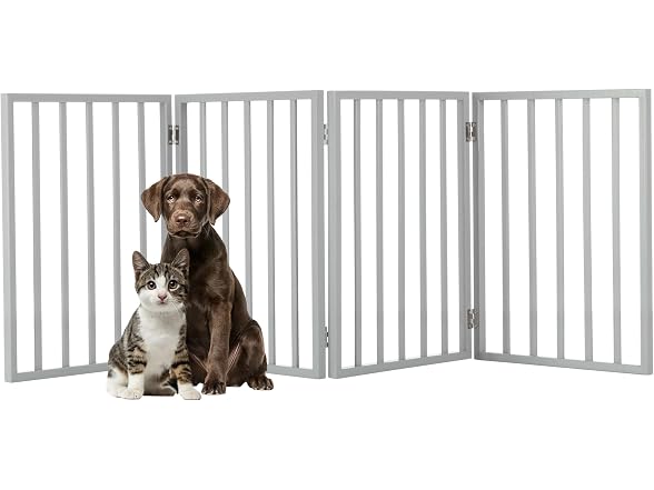 PETMAKER Pet Gate, 4 Panel Freestanding Dog
