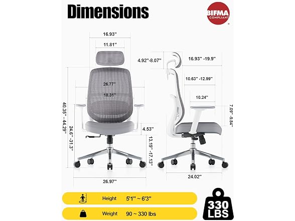 Ergonomic Office Chair Desk Chair