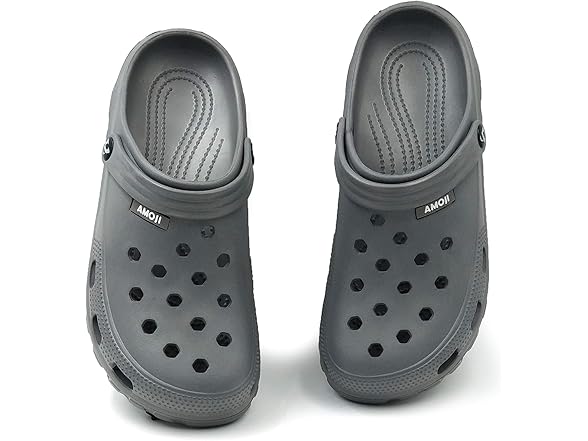 Amoji Gardening Shoes Unisex Clogs