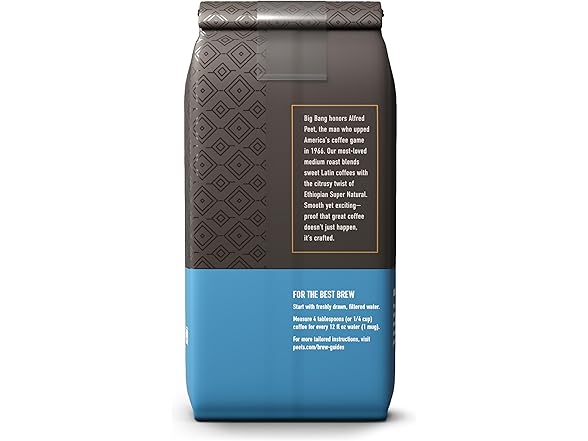 Peet's Coffee, Medium Roast Ground Coffee, 10.5 oz