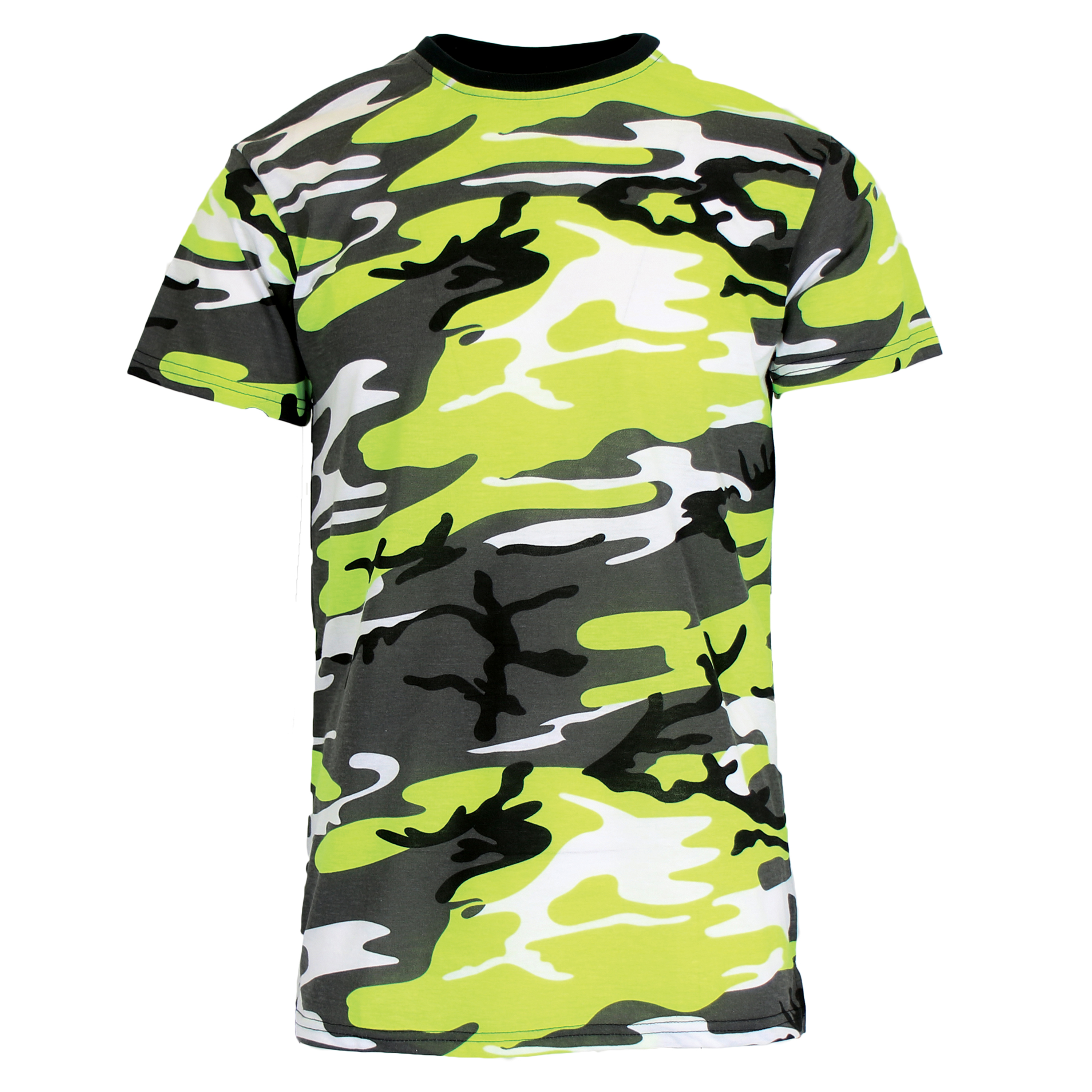 1 & 3Pk Womens S/S Crew Neck Camo Tee - Gallery 23