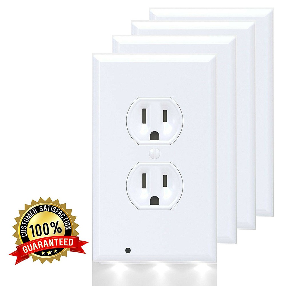5-Pack Outlet Cover with Built-In LED Light - Gallery 23