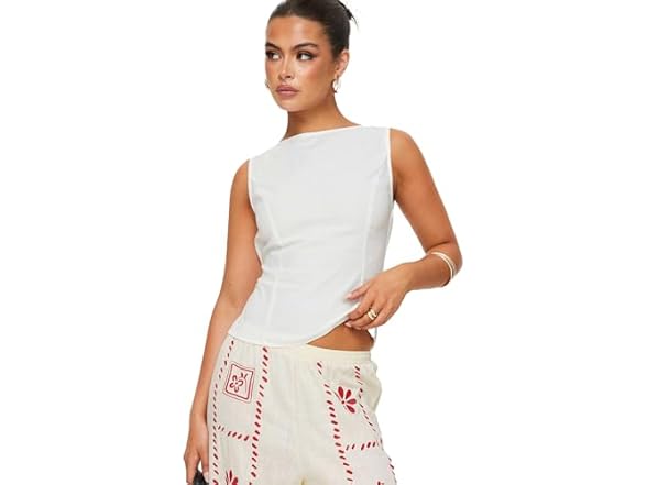 Princess Polly Lilitina Fitted Crop Top