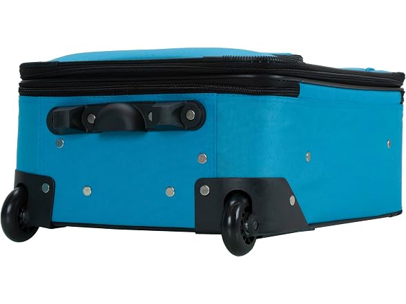 Rockland Fashion Softside Upright Luggage 2PC Set