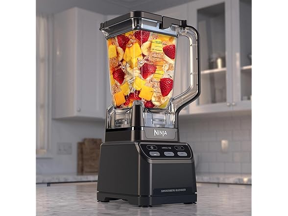 Ninja Smoothie iQ Blender, 1400 Watt Max, 70 oz Jug, Auto-iQ (Open Box)