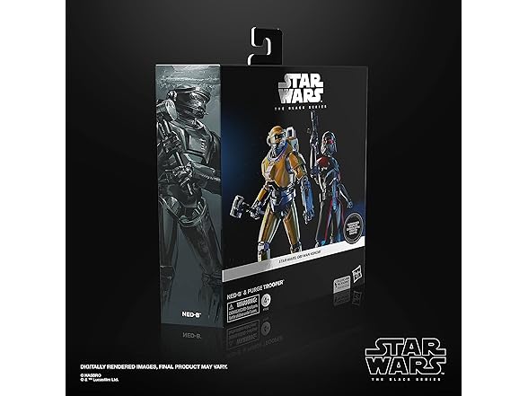 STAR WARS The Black Series NED-B & Purge Trooper