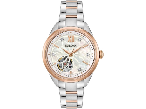 Bulova Ladies' Classic Diamond 3-Hand Automatic