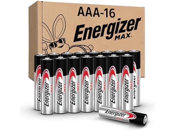(16 Pack) Energizer MAX AAA Batteries