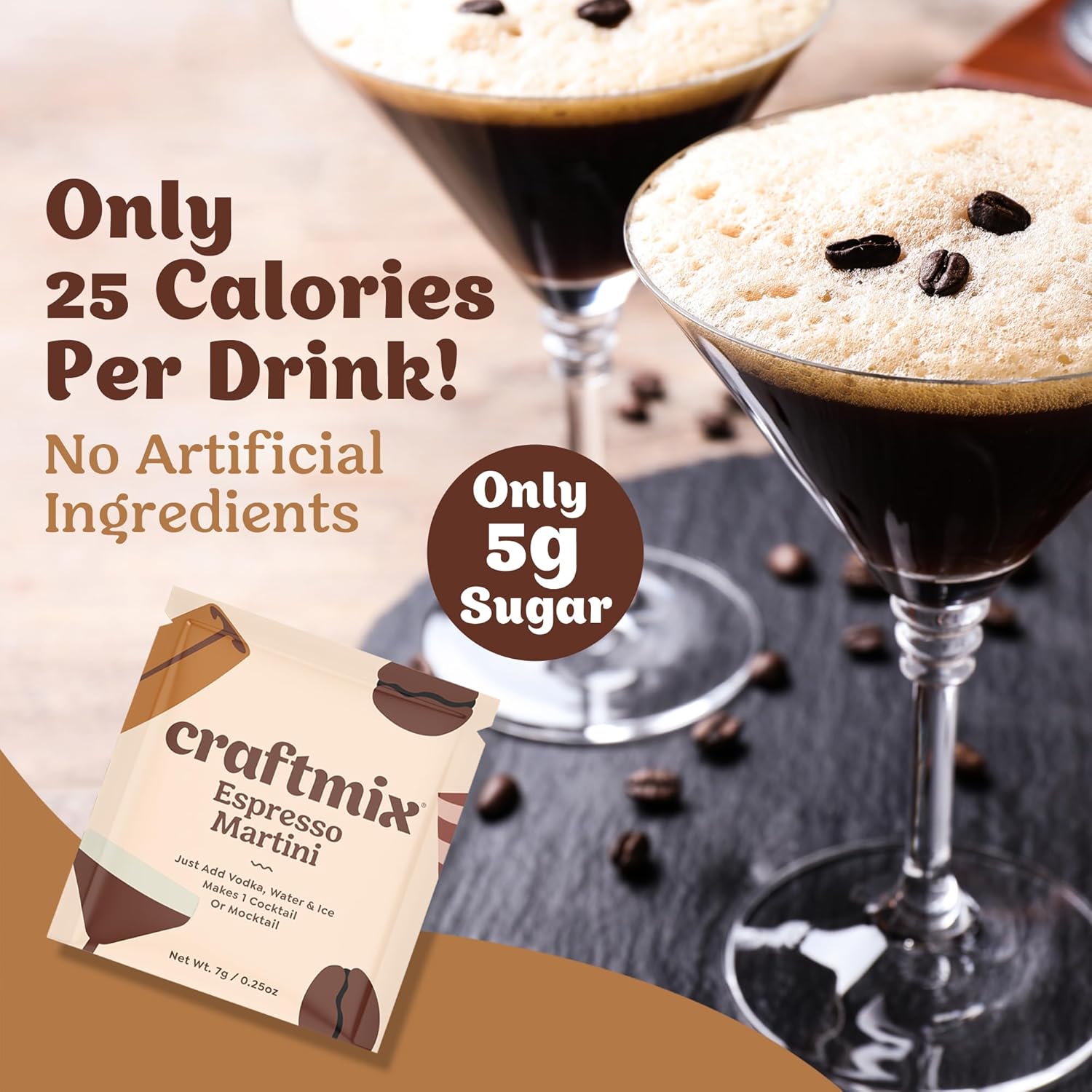 (36 ct) Craftmix Cocktail Mixers Espresso Martini - Gallery 18