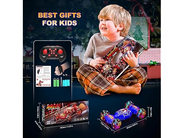 Nikuku Remote Control Stunt Car