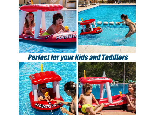 Zone Tech PA0006/10 2 Sizes Fire Rescue Inflatable Boat