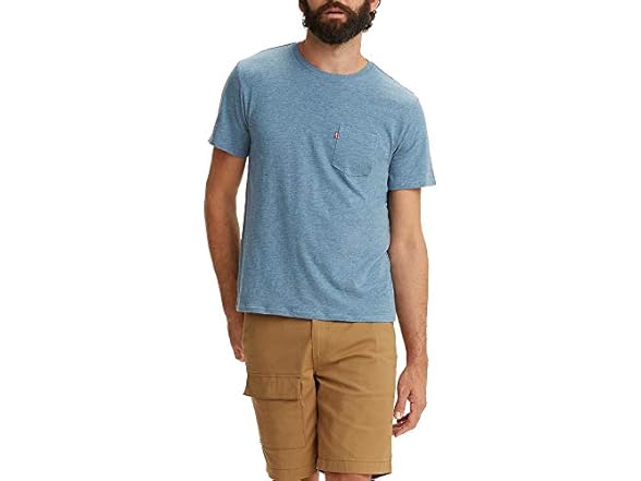 Levis Mens Classic Pocket Tee (S)