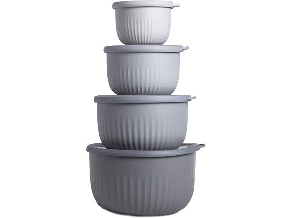 Gray - 8-Piece Set - Deep Bowls
