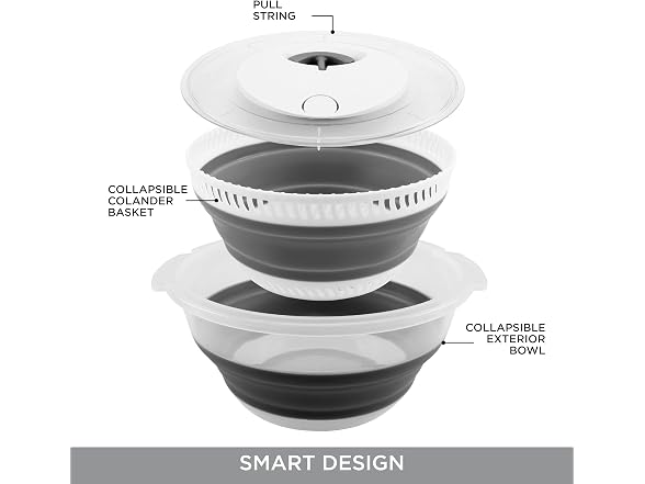 Collapsible Salad Spinner