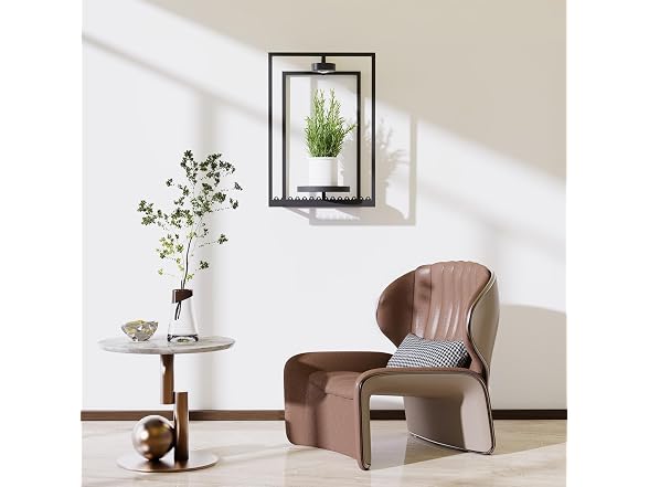 Shineled Wall Plant Holder W/ Grow lights