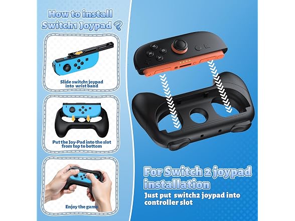 FASTSNAIL Joy-Con Controller Grips