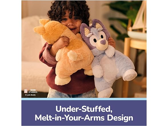 GUND Bluey Official Oh So Snuggly Bluey 12.5-Inch