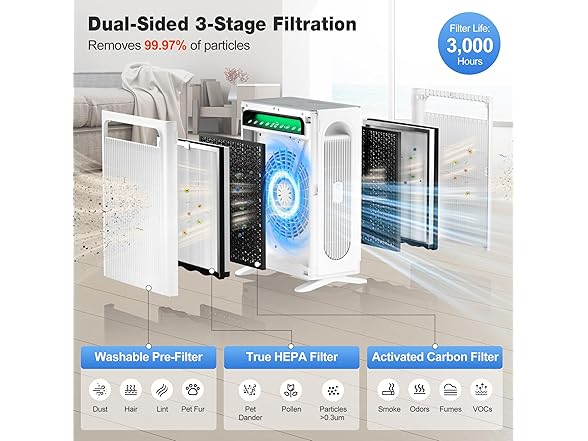 KNKA Air Purifier for Home