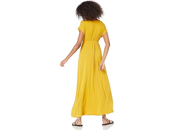 Amazon Essentials Womens Waisted Maxi Dress