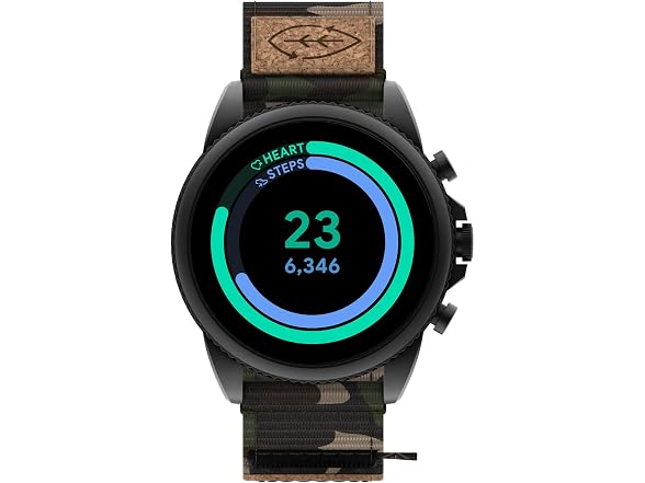 Fossil Men Gen 44mm Stainless Steel Cork Watch