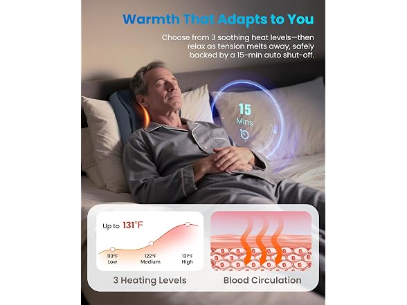 COMFIER Cordless Neck Back Massager