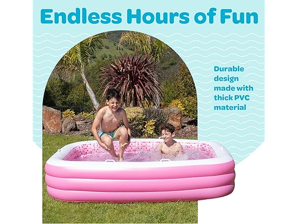 Grip A Pool 90" Inflatable Pool -Choose Color