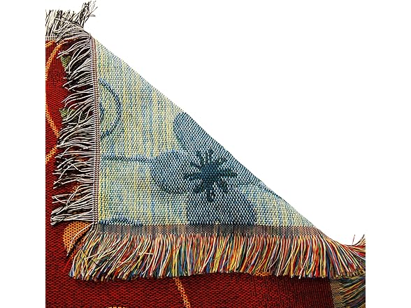 Chinese New Year Floral Tapestry Blanket