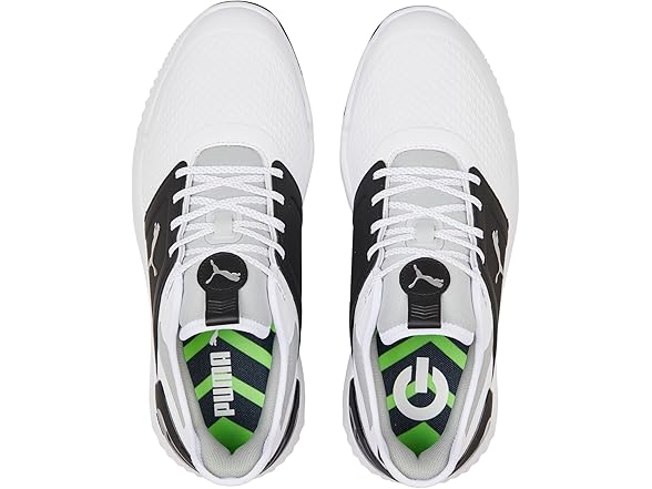 Men's PUMA White/Black Golf (7)