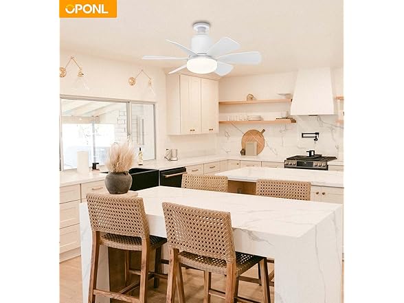 OPONL Socket Fan Light with Remote