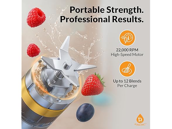 Pursonic Portable Juicer & Blender Cup