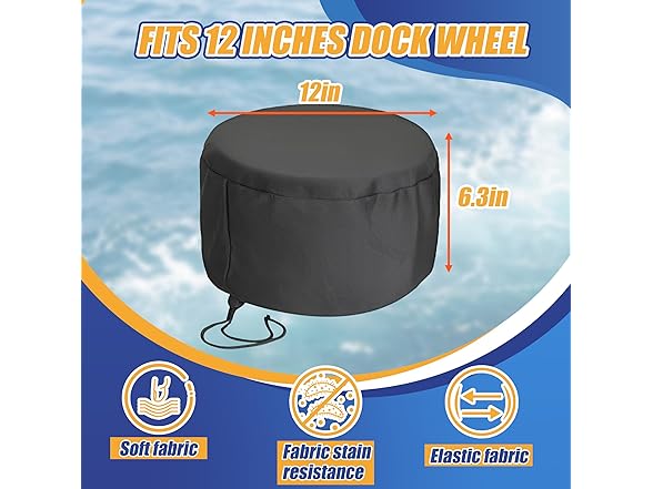 2 Pack Dock Bumper Covers 12"