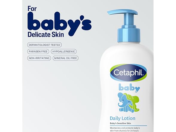 Cetaphil Baby Daily Lotion Organic Calendula 13 5