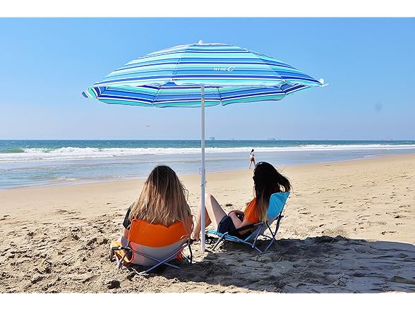 Nice C 6.5ft Adjustable Aluminum Patio Umbrella