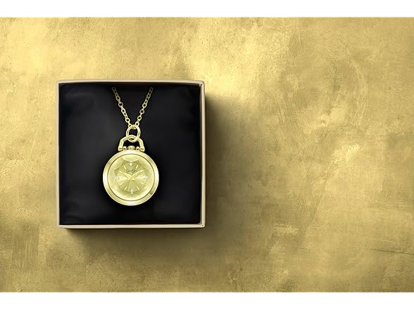 Jessica Simpson Pendant Necklace Watch