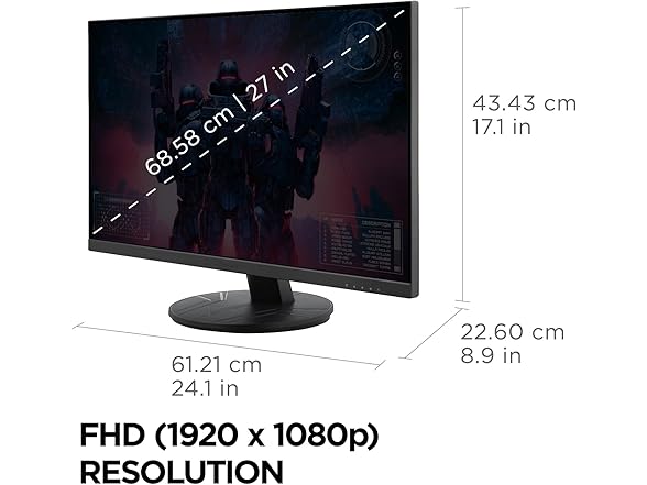 ViewSonic VX2716A-S 27" IPS Gaming Monitor