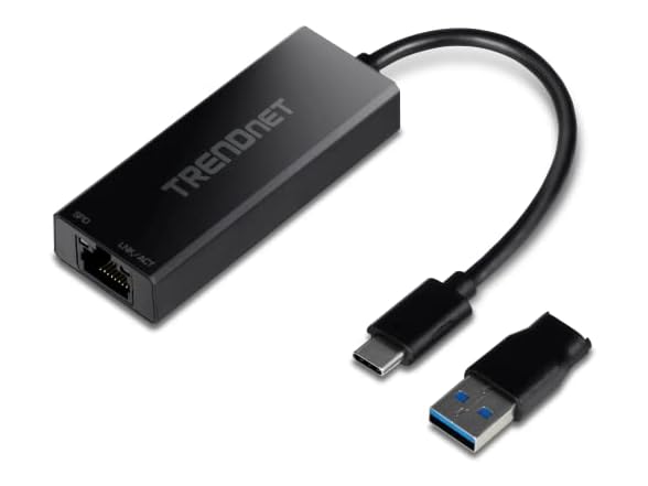 TRENDnet TRENDnet 2.5G USB-C to RJ-45 Ethernet